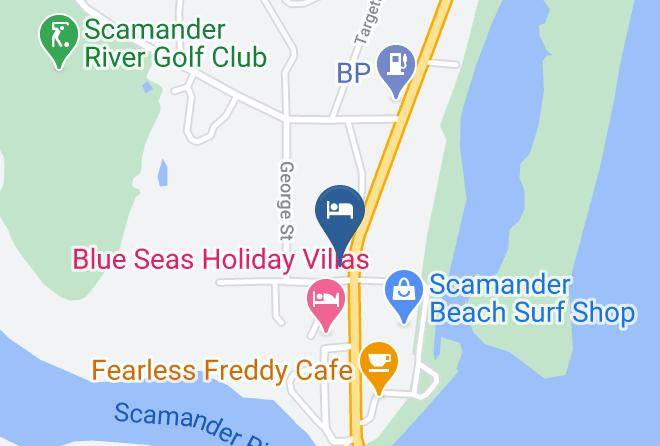 Break O Day - Scamander Beach Shack Maps