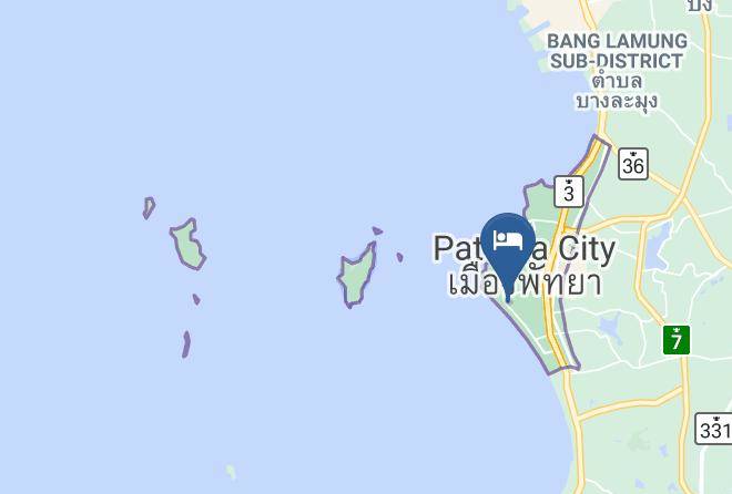 Amphoe Bang Lamung - Scandia Jomtien Beach Maps