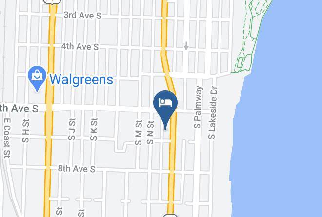 Palm Beach - Scandia Lodge Maps