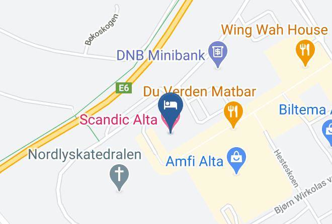 Alta - Scandic Alta Maps