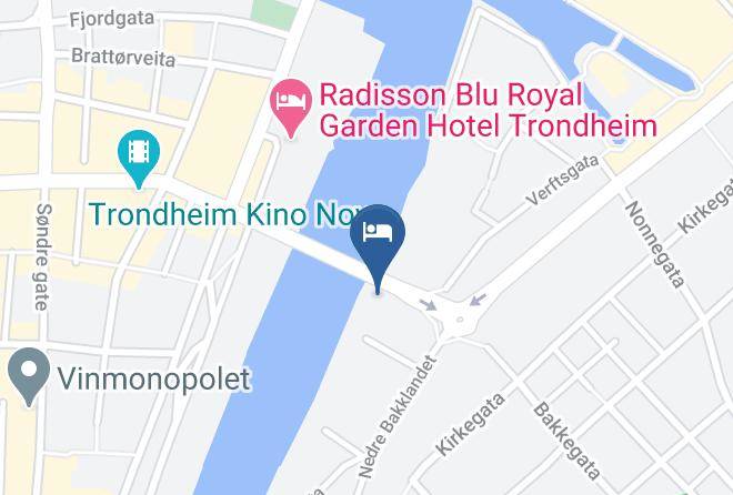 Trondheim - Scandic Bakklandet Maps