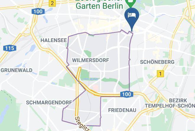 Scandic Berlin Kurfurstendamm Map