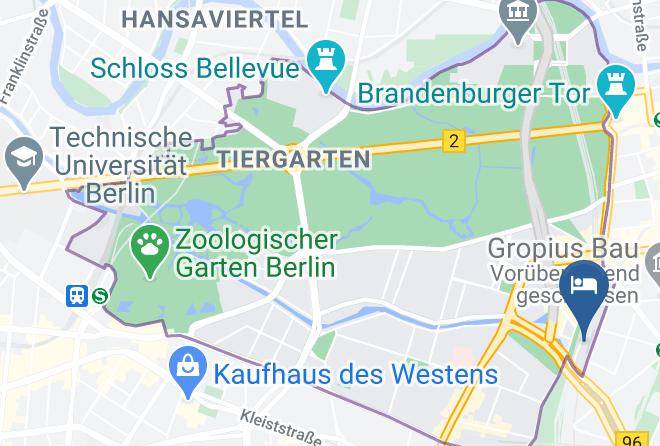 Stadt Berlin - Scandic Berlin Potsdamer Platz Maps