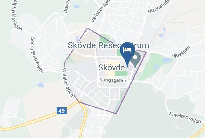 Scandic Billingen Map