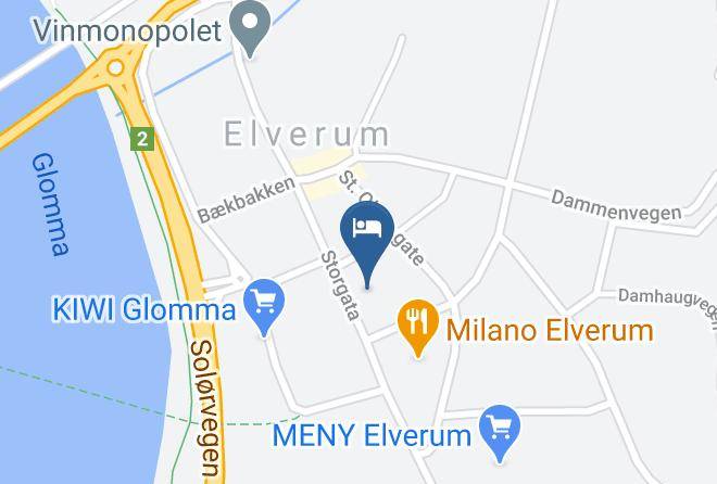 Elverum - Scandic Central Elverum Maps