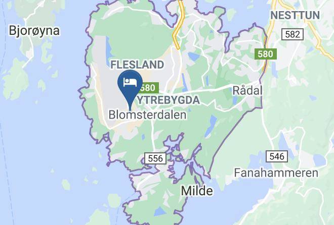 Scandic Flesland Airport Map
