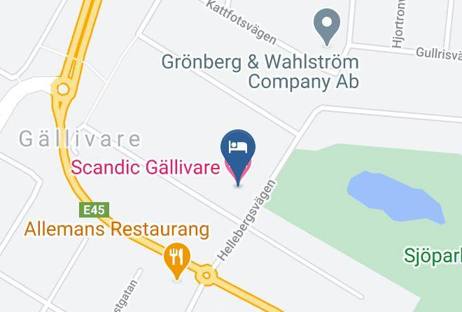 Gallivare - Scandic Gallivare Maps