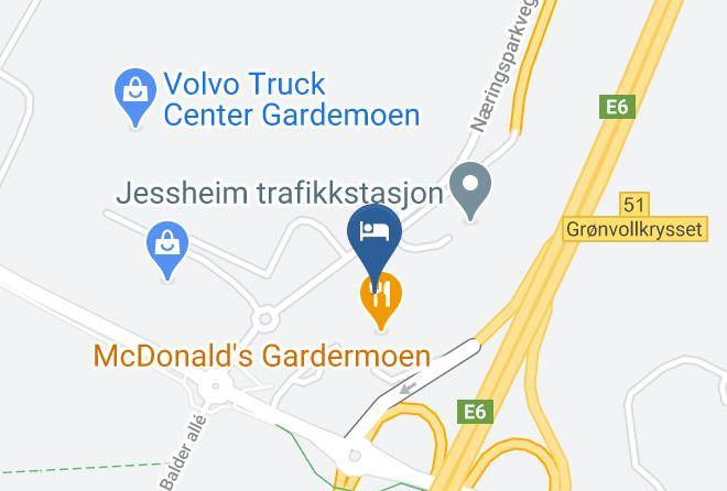 Ullensaker - Scandic Gardermoen Maps