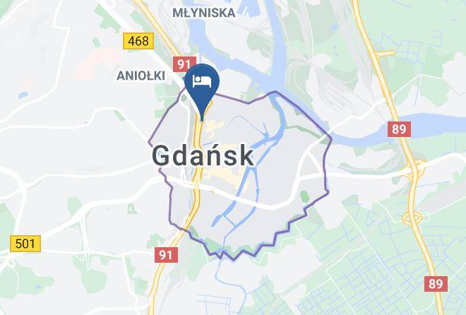 Scandic Gdansk Map