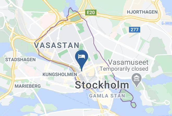 Scandic Grand Central Map