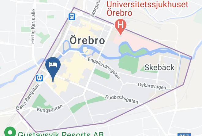 Orebro - Scandic Grand Orebro Maps