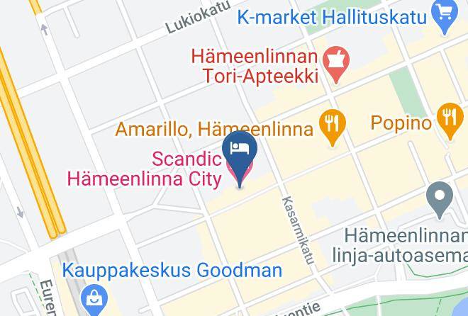 Hameenlinna - Scandic Hameenlinna City Maps