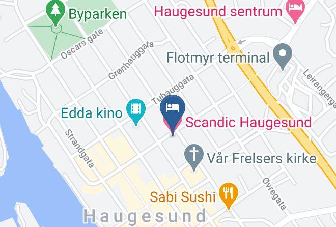 Haugesund - Scandic Haugesund Maps