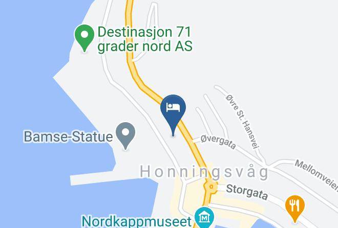 Nordkapp - Scandic Honningsvag Maps