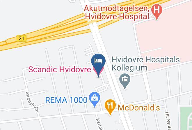 Hvidovre - Scandic Hvidovre Maps