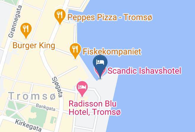 Tromso - Scandic Ishavshotel Maps