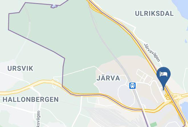 Solna - Scandic Jarva Krog Maps