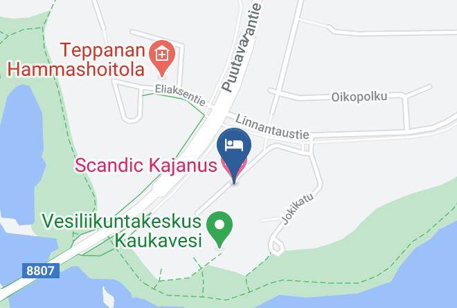 Kajaani - Scandic Kajanus Maps