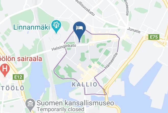 Helsinki - Scandic Kallio Maps