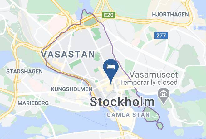 Stockholm - Scandic Klara Maps
