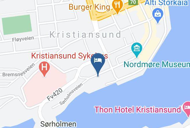 Kristiansund - Scandic Kristiansund Maps