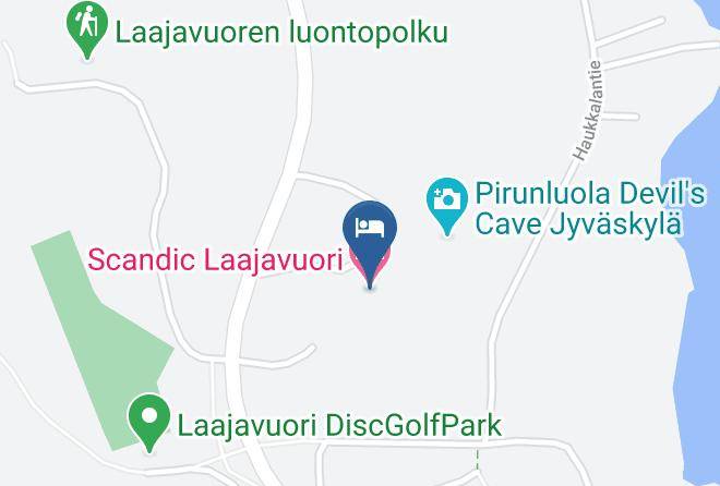 Jyvaskyla - Scandic Laajavuori Maps