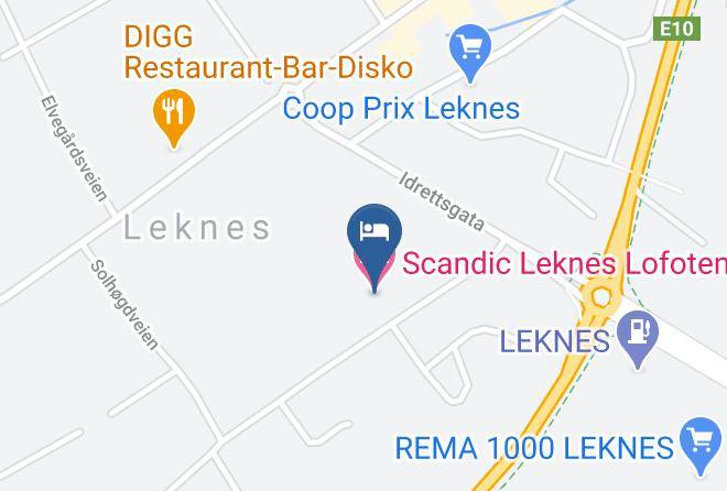 Vestvagoy - Scandic Leknes Lofoten Hotel Maps
