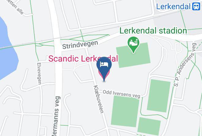 Scandic Lerkendal Map
