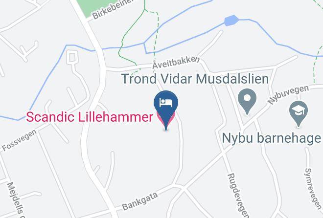 Lillehammer - Scandic Lillehammer Hotel Maps