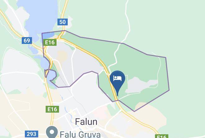 Falun Municipality - Scandic Lugnet Falun Maps