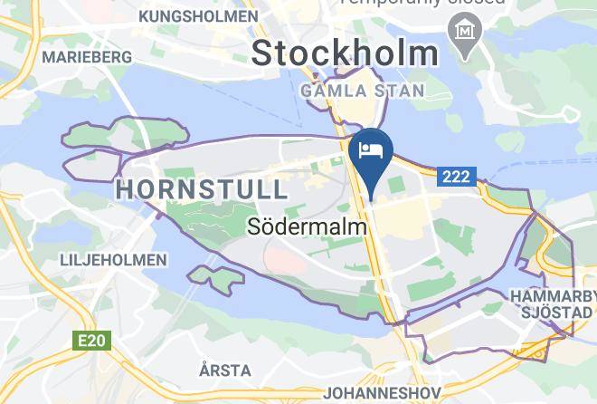 Stockholm - Scandic Malmen Maps
