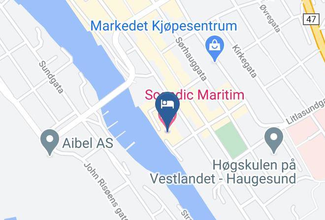 Haugesund - Scandic Maritim Maps