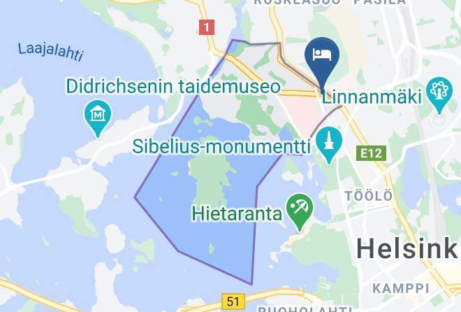 Helsinki - Scandic Meilahti Maps