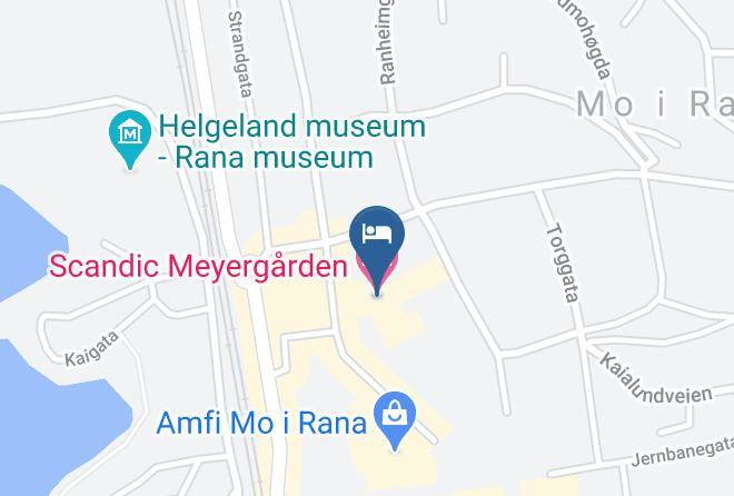 Rana - Scandic Meyergarden Hotel Maps