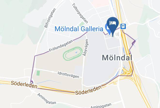 Scandic Molndal Map