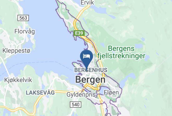 Bergen - Scandic Neptun Maps
