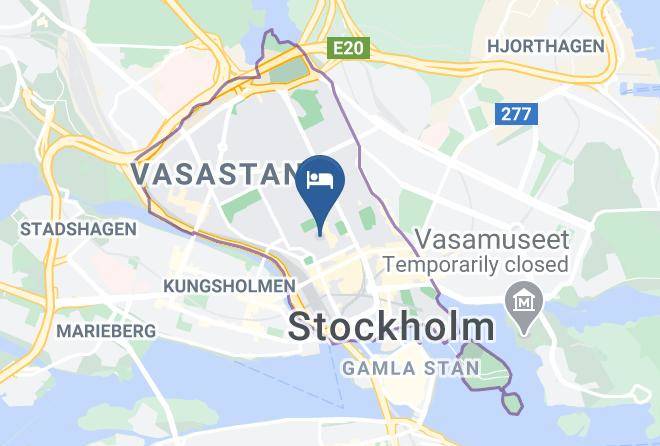 Stockholm - Scandic Norra Bantorget Maps