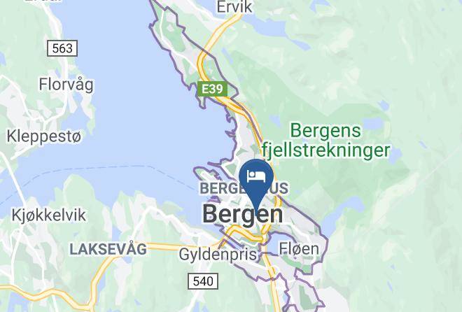Bergen - Scandic Ornen Maps
