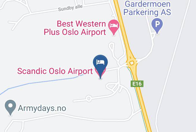 Nannestad - Scandic Oslo Airport Maps