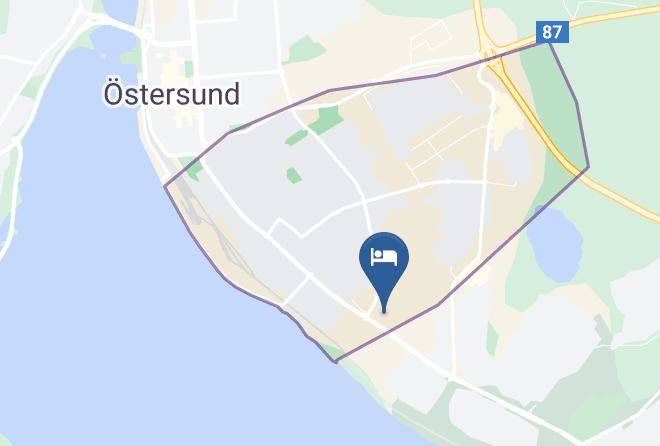 Ostersund - Scandic Ostersund Syd Maps