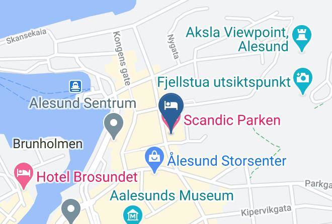 Scandic Parken Map