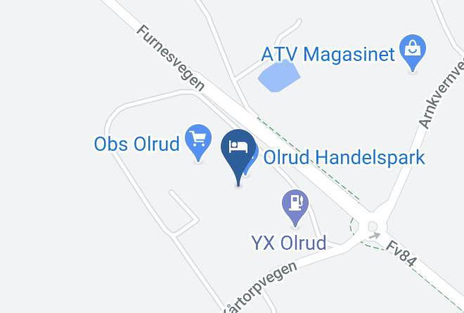 Scandic Ringsaker Map