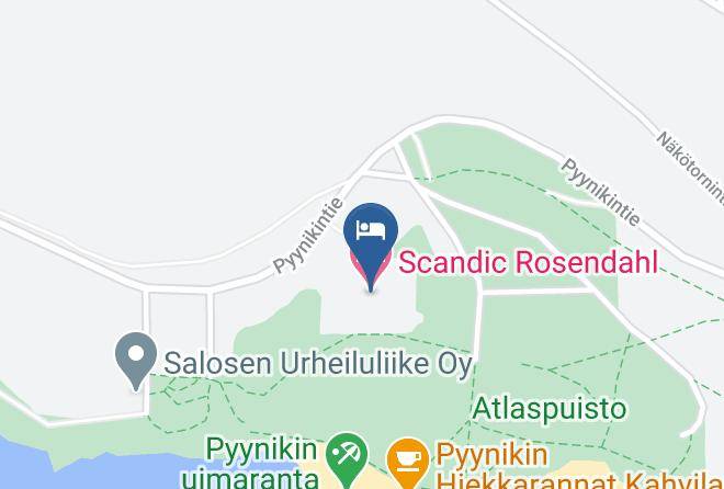 Tampere - Scandic Rosendahl Maps