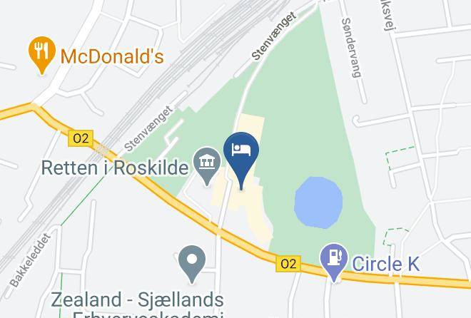 Scandic Roskilde Park Map