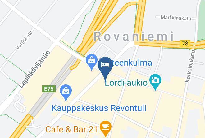 Rovaniemi - Scandic Rovaniemi City Maps