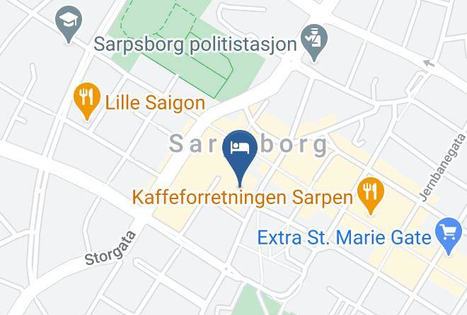 Sarpsborg - Scandic Sarpsborg Maps