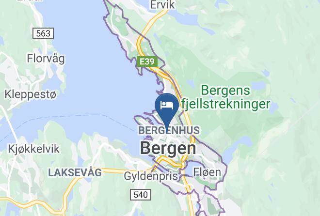 Bergen - Scandic Torget Bergen Maps