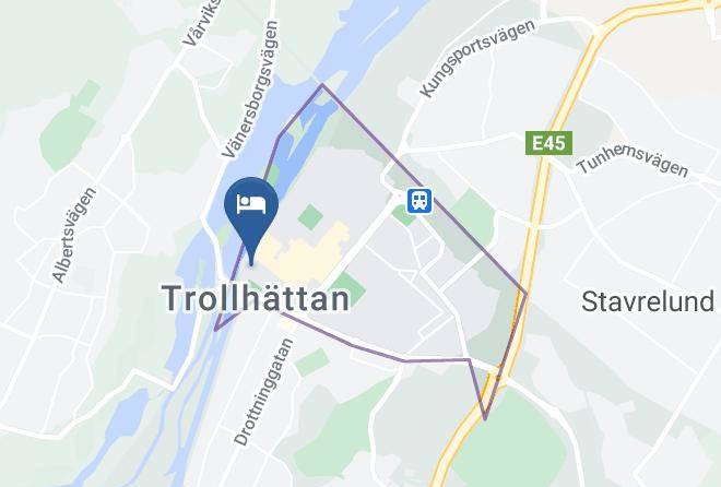Trollhattan - Scandic Swania Maps