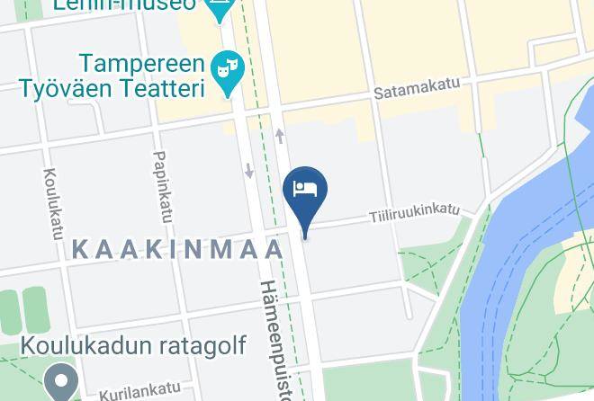 Tampere - Scandic Tampere Hameenpuisto Maps