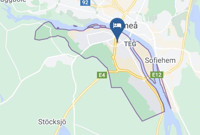 Umea - Scandic Umea Syd Maps